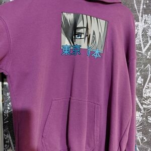 H&M Purple Graphic Kids Hoodie